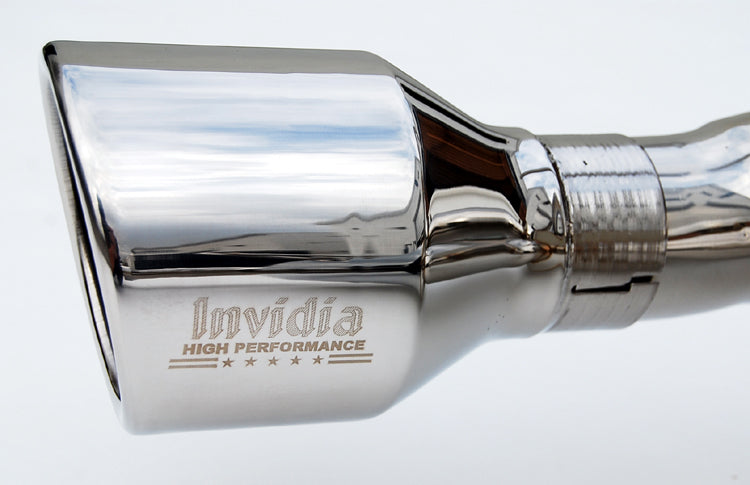 Invidia HS02N3ZGIS 02-08 Nissan 350Z Gemini Rolled S.S. tip Cat-back Exhaust