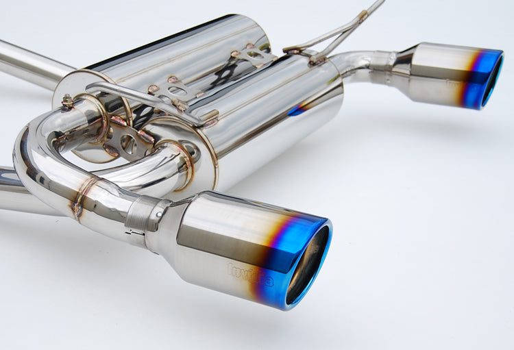Invidia HS09N7ZGID 09-21 Nissan 370z Gemini Rolled Titanium tip Cat-back Exhaust