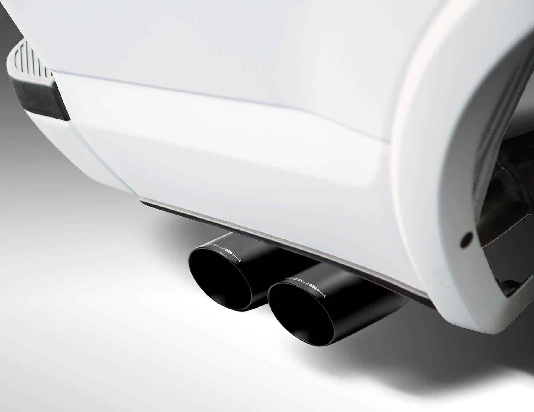 Roush 5.0L 4in Black Exhaust Y Tip Kit for 21-24 Ford F-150 422319