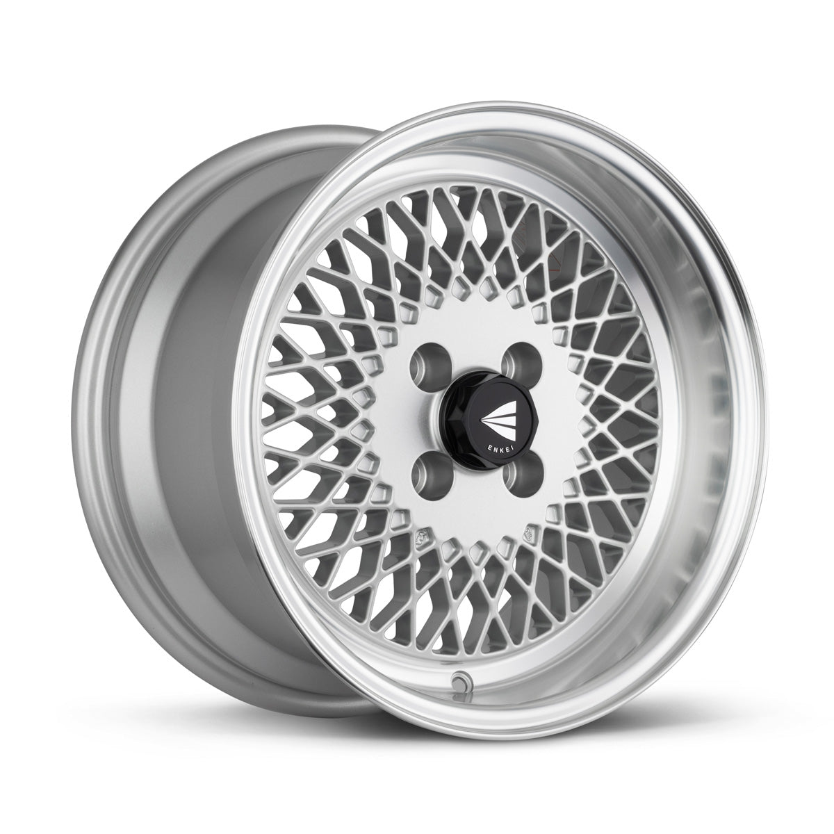 Enkei92 Classic Line 15x7 38mm Offset 4x114.3 Bolt Pattern Silver Wheel
