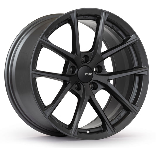 Enkei Helix 18x9.5 / 5x114.3 BP / 38mm Offset / 72.6mm Bore - Gloss Gunmetal