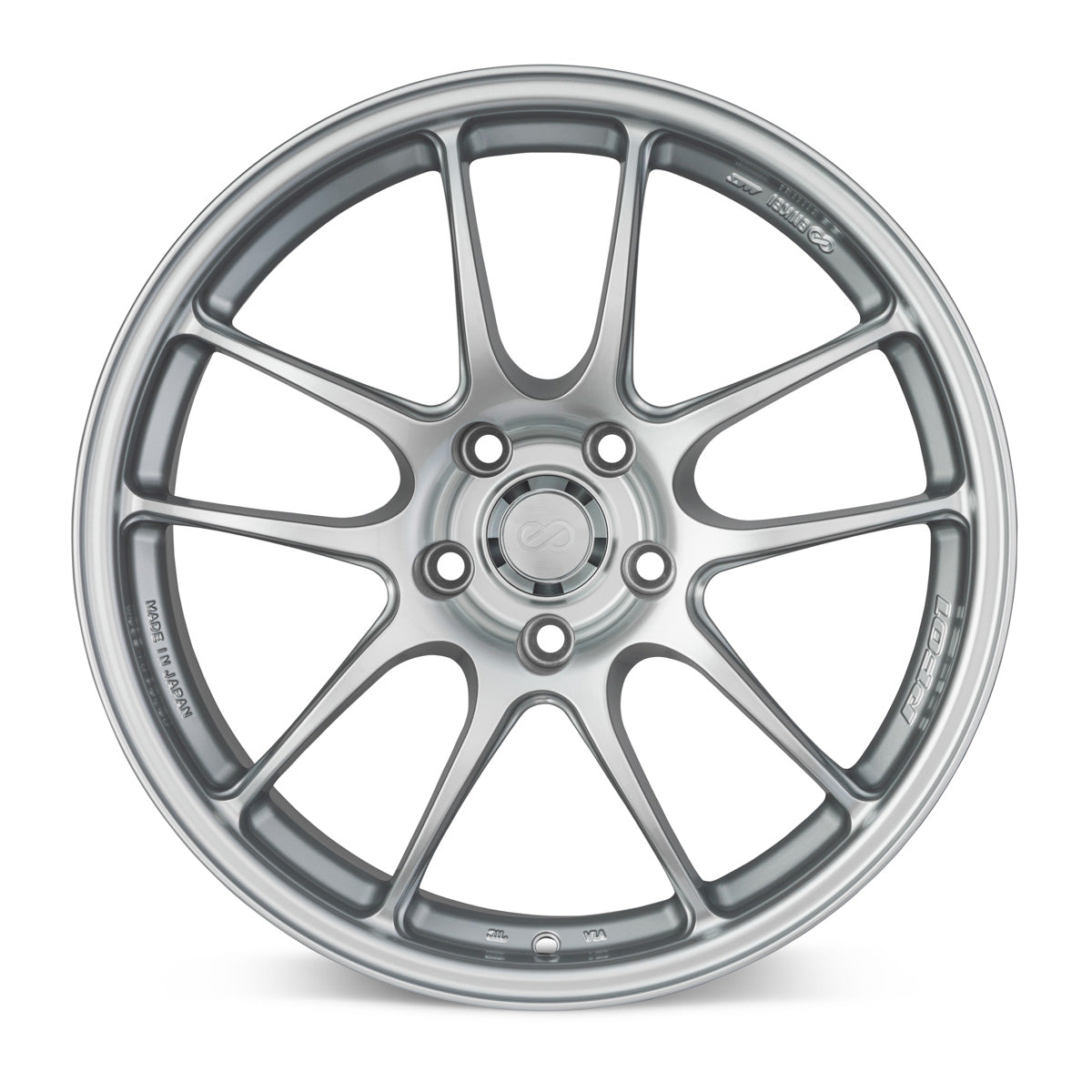 Enkei PF01 18x9 5x112 35mm offset Silver Wheel