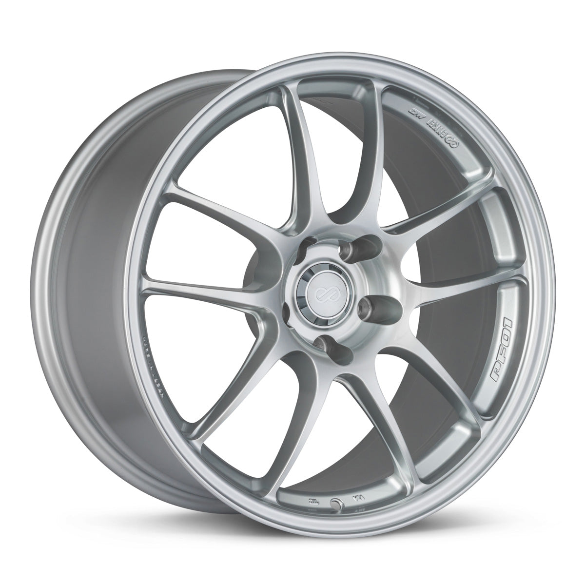 Enkei PF01 18x9 5x112 35mm offset Silver Wheel