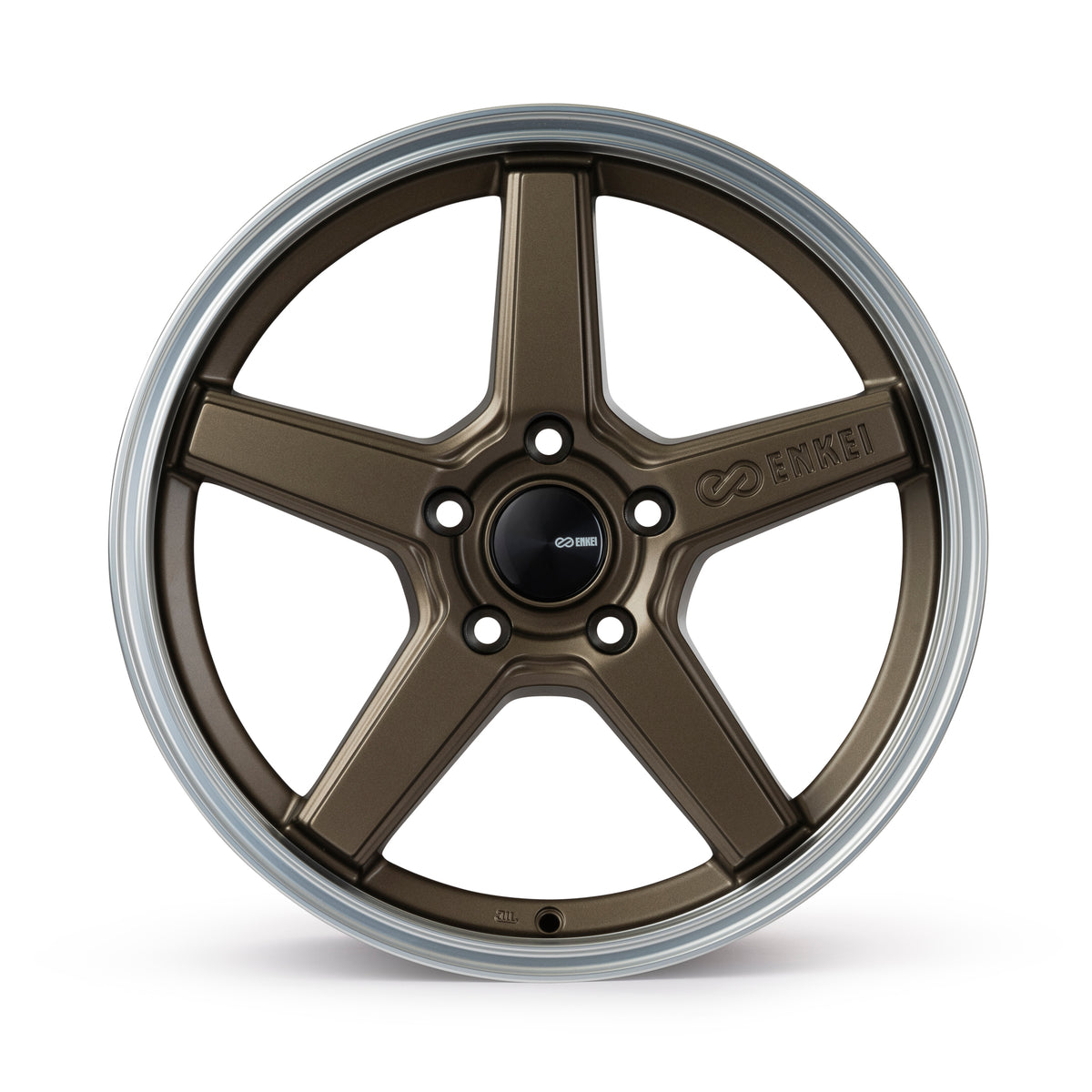 Enkei Quasar 18x8in / 5x114.3 BP / 35mm Offset / 72.6mm Bore - Matte Bronze Wheel