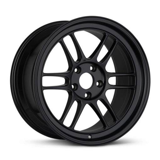 Enkei RPF1 17x8.5 5x114.3 30mm Offset 73mm Bore Matte Black Wheel Evo 8/9