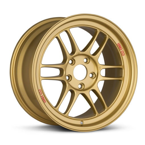 Enkei RPF1 17x9 5x100 45mm Offset Gold Wheel