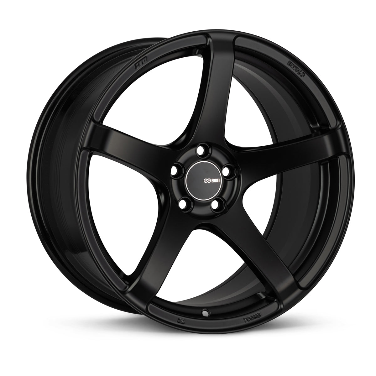 Enkei Kojin 17x8 35mm Offset 5x114.3 Bolt Pattern 72.6mm Bore Dia Matte Black Wheel