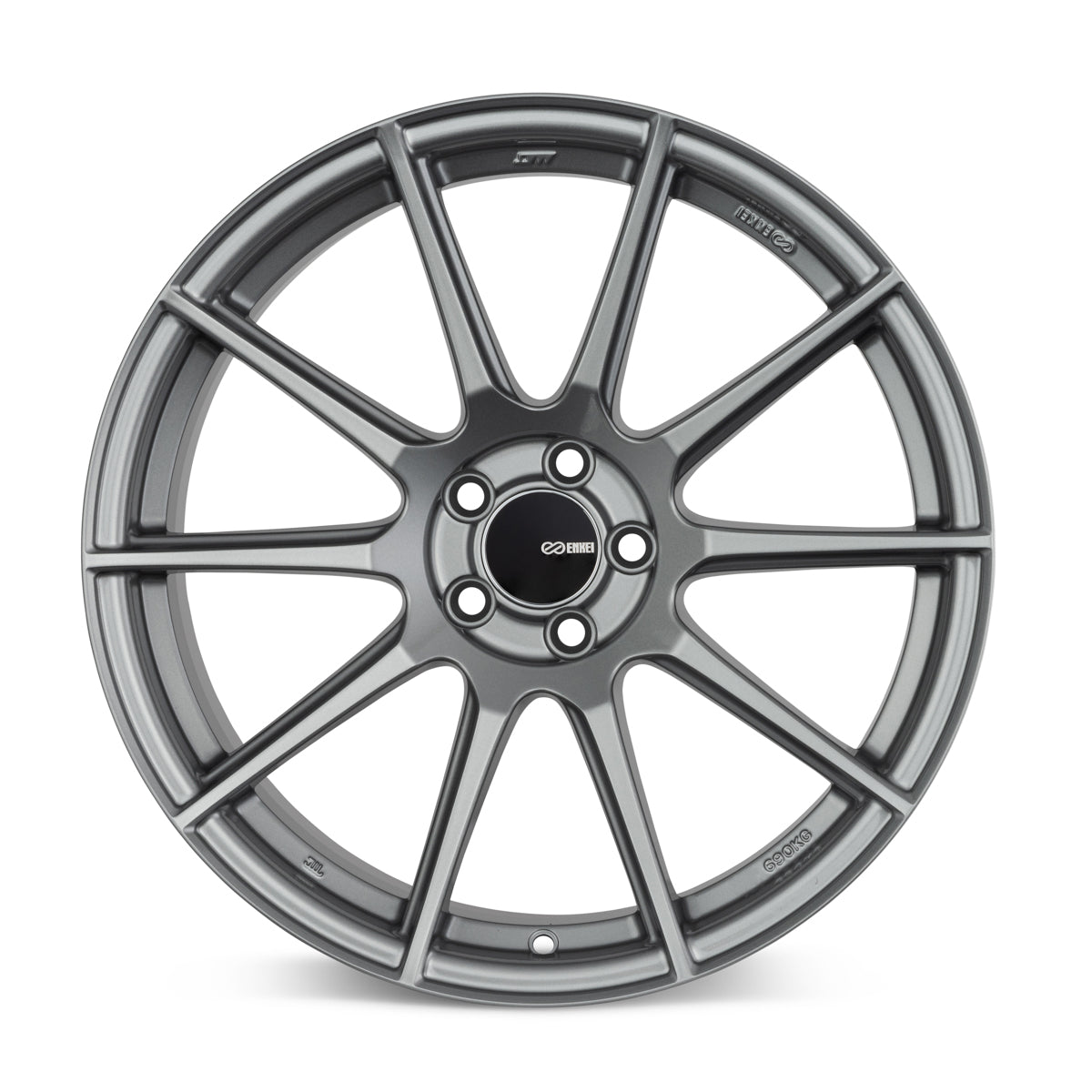 Enkei TS10 18x9.5 35mm Offset 5x114.3 Bolt Pattern 72.6mm Bore Dia Matte Blue Wheel