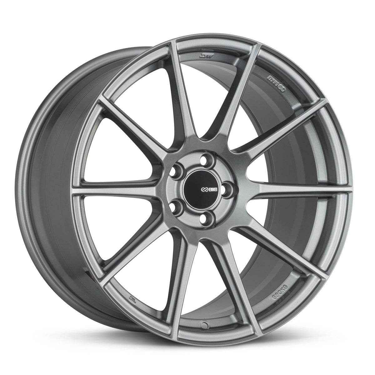 Enkei TS10 18x9.5 35mm Offset 5x114.3 Bolt Pattern 72.6mm Bore Dia Matte Blue Wheel