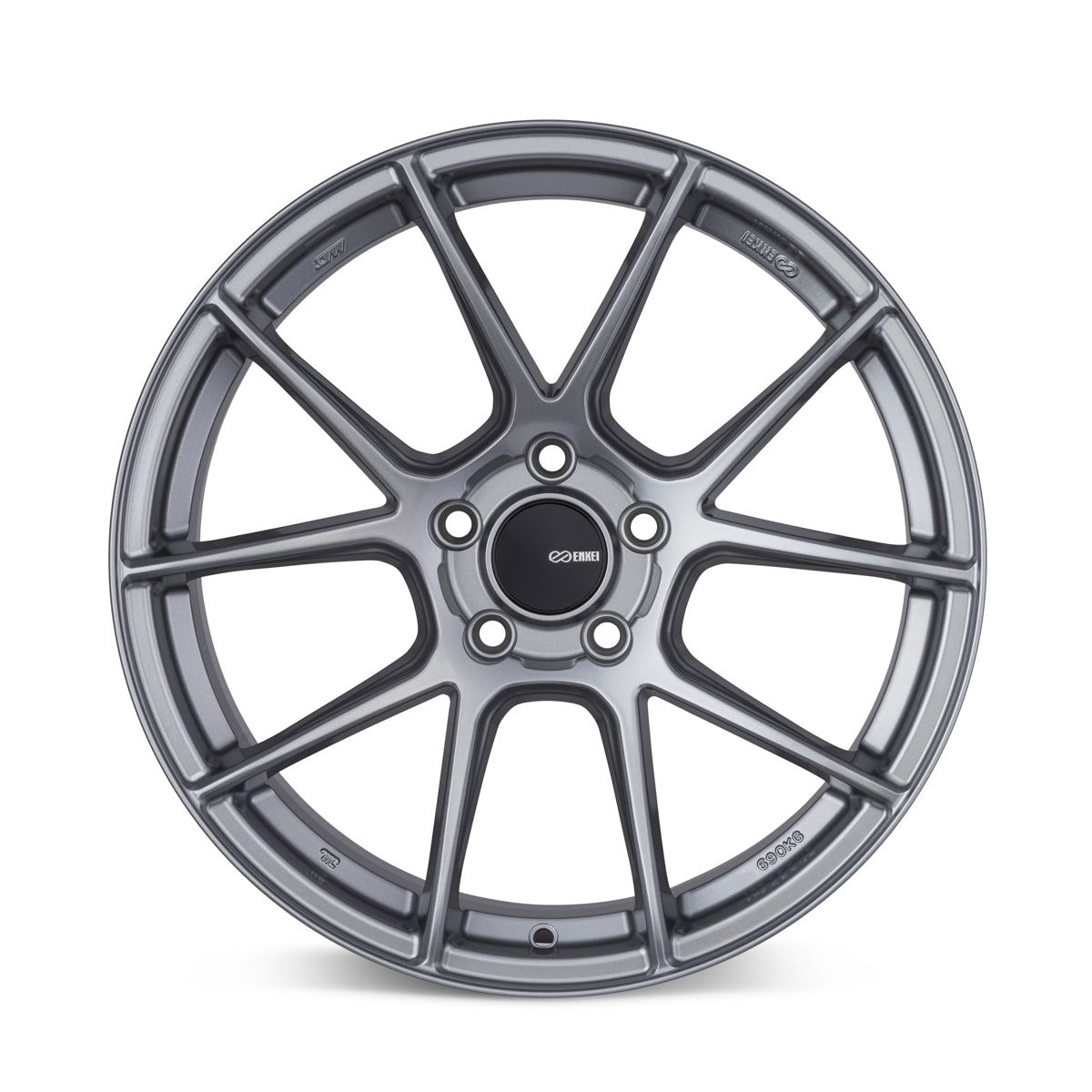 Enkei TS-V 18x9.5 5x120 40mm Offset 72.6mm Bore Storm Grey Wheel