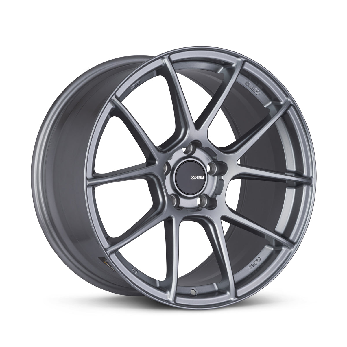 Enkei TS-V 18x9.5 5x120 40mm Offset 72.6mm Bore Storm Grey Wheel