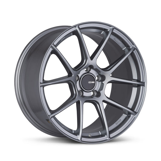 Enkei TS-V 18x9.5 5x120 40mm Offset 72.6mm Bore Storm Grey Wheel