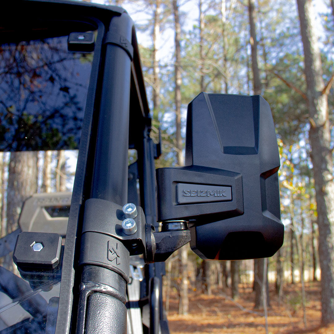 Seizmik 04+ Can/Hon/Kaw/Kub/Pol/Yam Embark Sideview Mirror - 2 in. Clamp Pair 56-18105