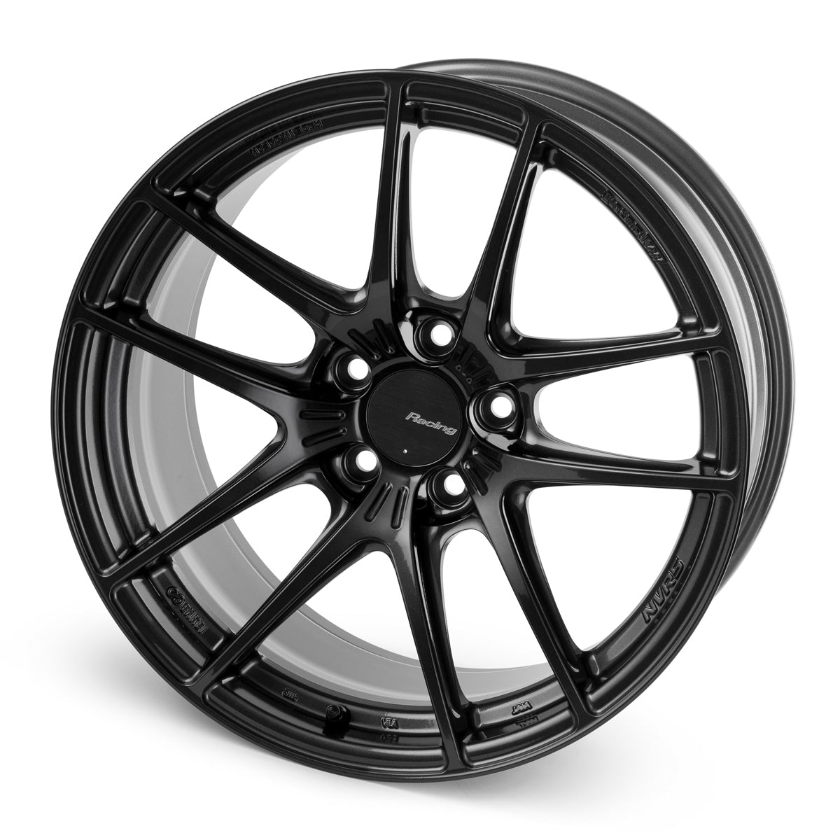 Enkei NVR5 18x10.5in / 5x112 BP / ET34 / 66.5mm Bore - Gunmetal Wheel