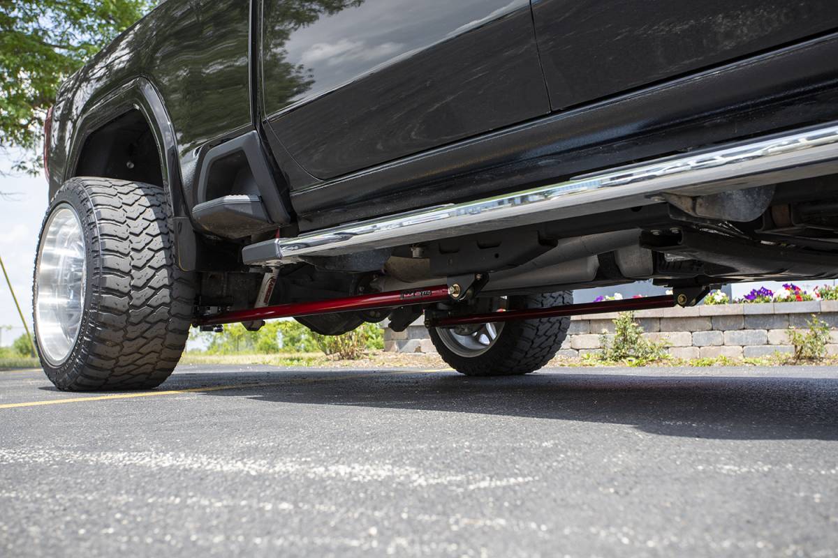 Wehrli Custom Fabrication WCF100876-GB DCLB/CCLB 68in Traction Bar Kit Gloss Black for 2020-2026 Chevrolet Silverado / GMC Sierra 2500 HD / 3500 HD 6.6L Duramax