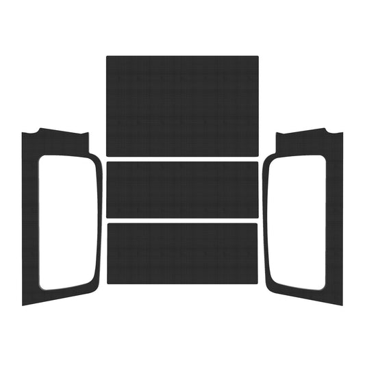 DEI for 2004-2006 Jeep Wrangler LJ Unlimited Headliner Complete Kit - Black