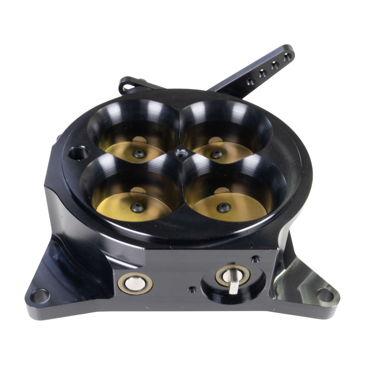 FAST 307603BLK 4150 Throttle Body No Electronics Black