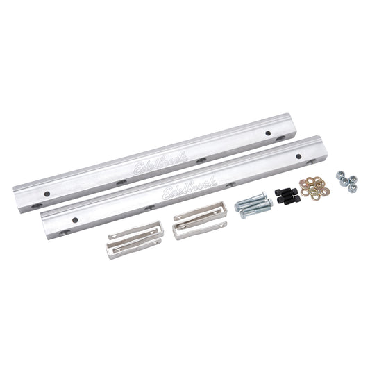 FAST 3632 Fuel Rail Kit -6AN Clear Finish for Ford FE 390-428
