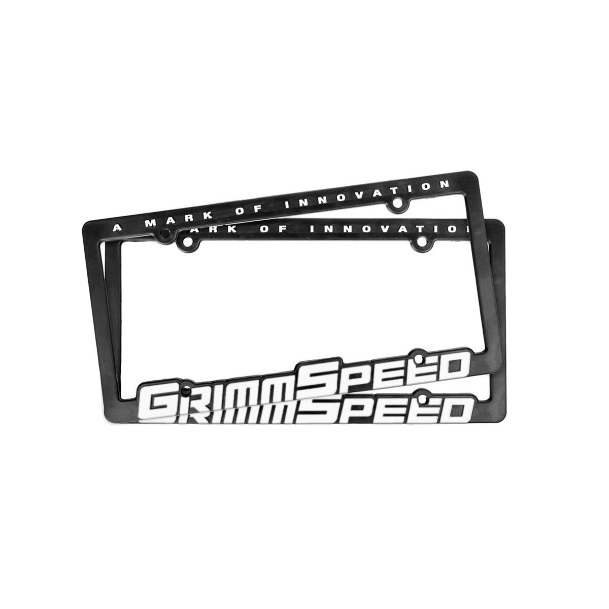 GrimmSpeed GRM111002 License Plate Frame (Pair)