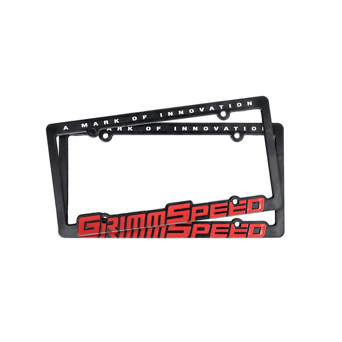 GrimmSpeed GRM111002 License Plate Frame (Pair)