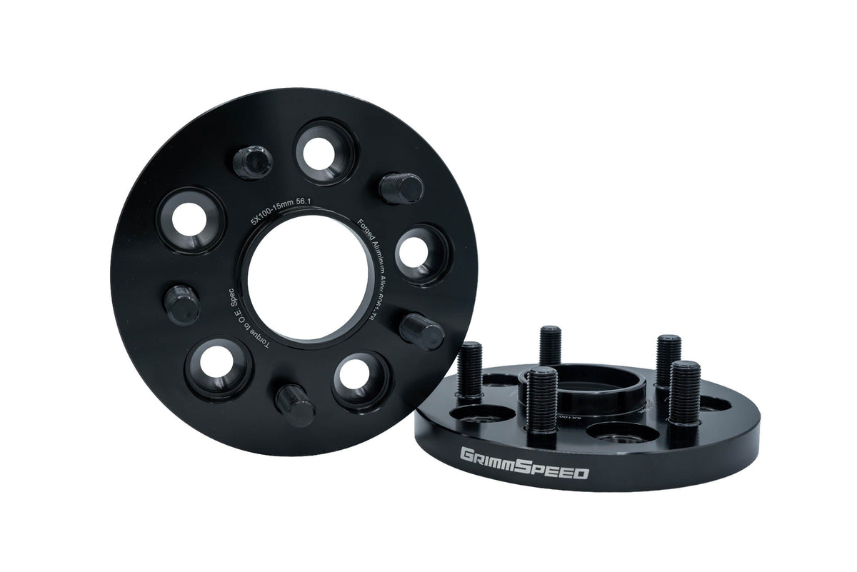 GrimmSpeed GRM.1188.1.0 for 02-14 Subaru WRX 5x100 15mm Wheel Spacer (Pair)