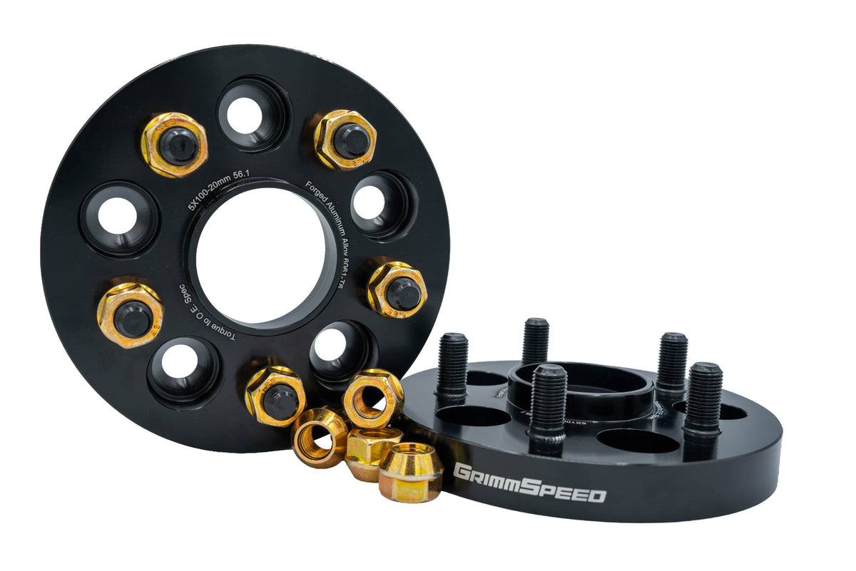 GrimmSpeed GRM.1188.1.0 for 02-14 Subaru WRX 5x100 15mm Wheel Spacer (Pair)