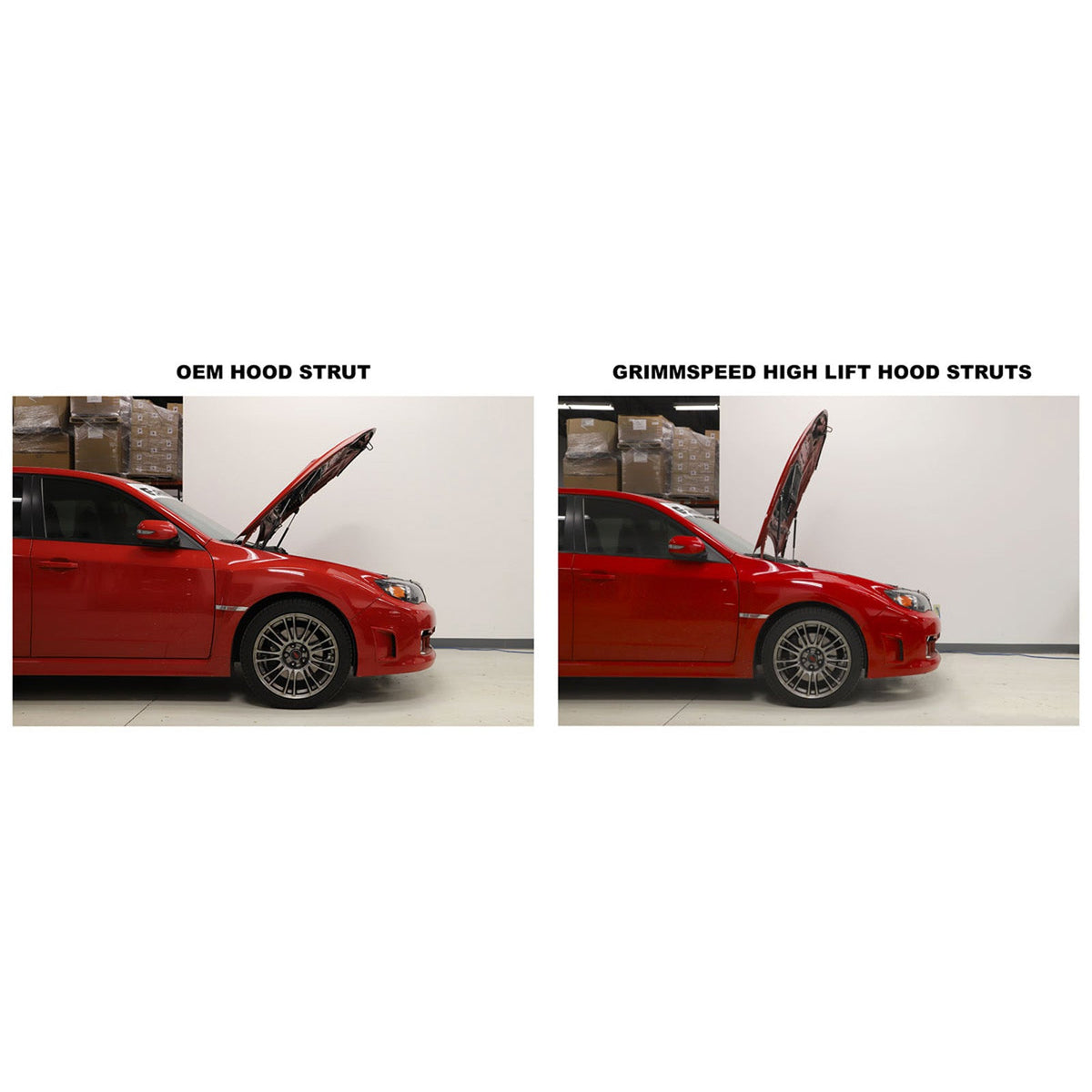 GrimmSpeed GRM097029 for 08-14 Subaru Impreza WRX Hood Struts