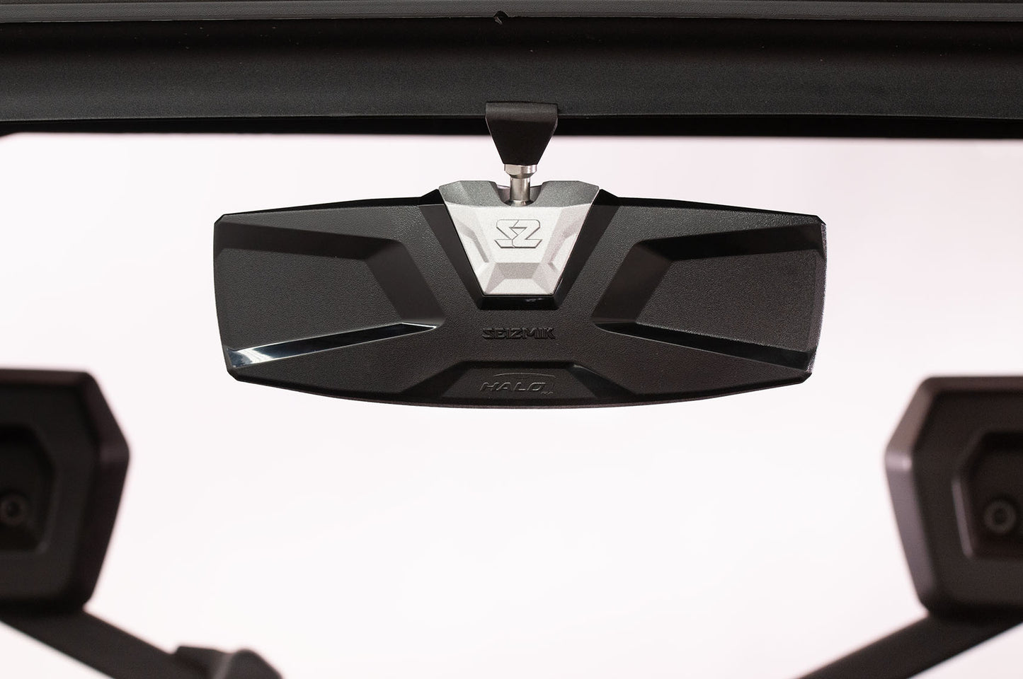 Seizmik 04+ Can/Hon/Kub/Yam Halo-RA Cast Rearview Mirror - 2 in. Clamp Pair 56-18025