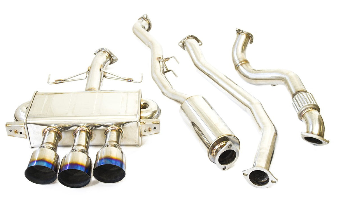 Invidia HS17CTRFQ33ST 17-21 Honda Civic Type-R FK8 Q300 Titanium tip Cat-back Exhaust