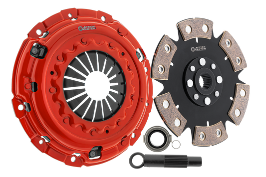 Action Clutch ACR-0625-C Stage 4 Clutch Kit (1MD) for 1990-1991 Honda CRX 1.5L/1.6L (D15, D16)