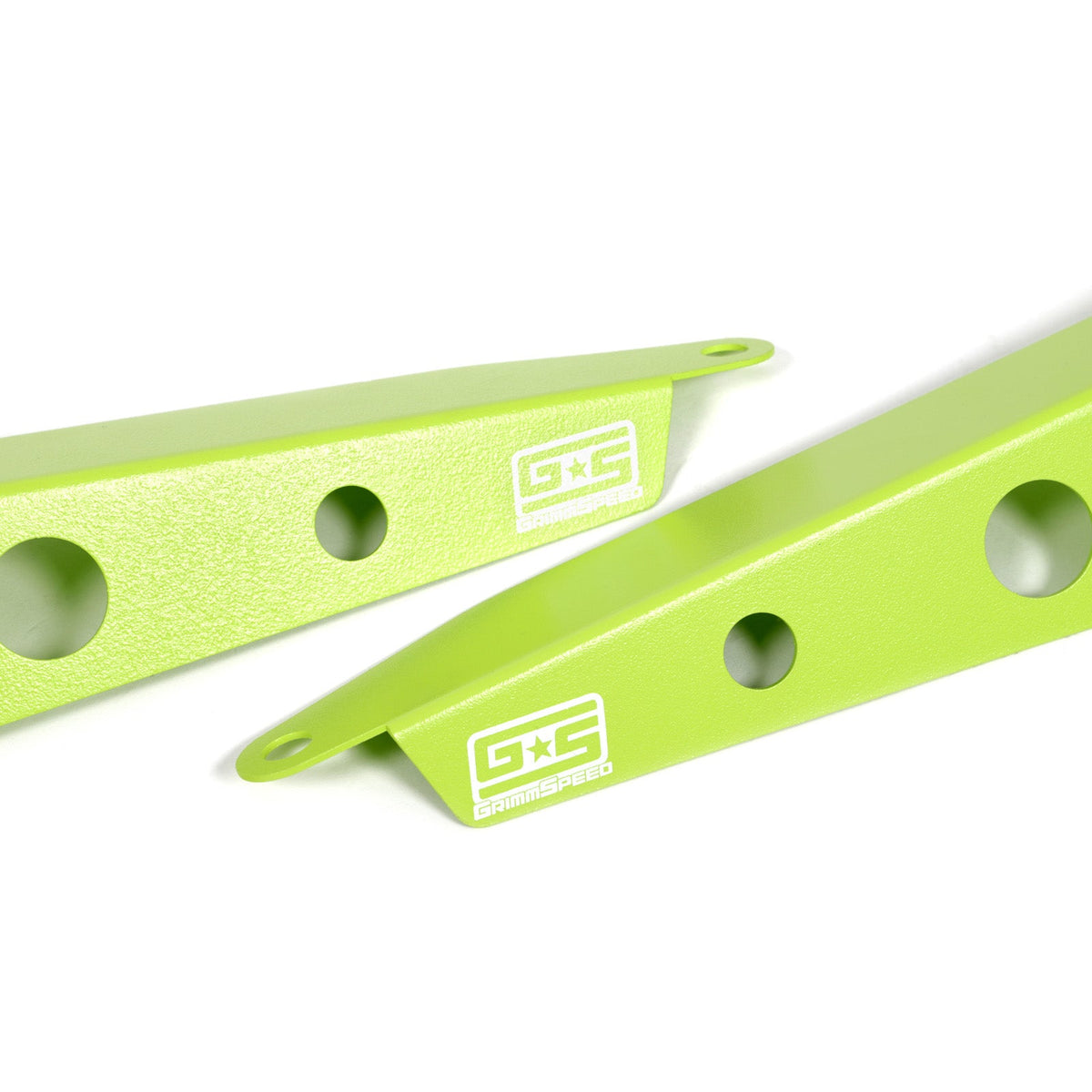GrimmSpeed GRM096057 for 15+ Subaru WRX/STI Fender Shroud - Neon Green Powdercoat