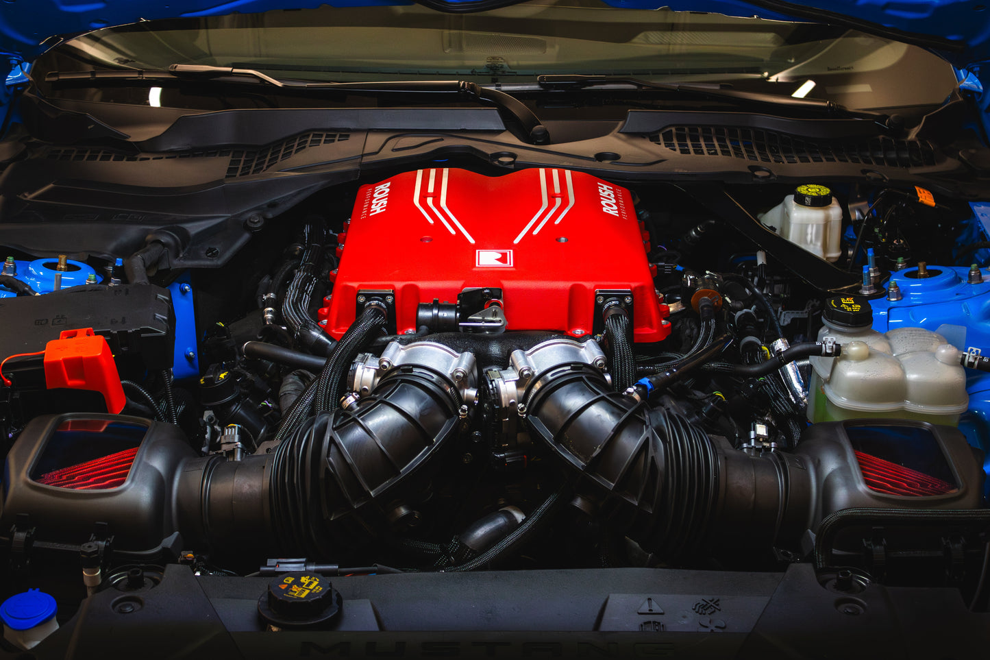Roush 5.0L Supercharger Kit 810 HP for 2026 Ford Mustang 422350