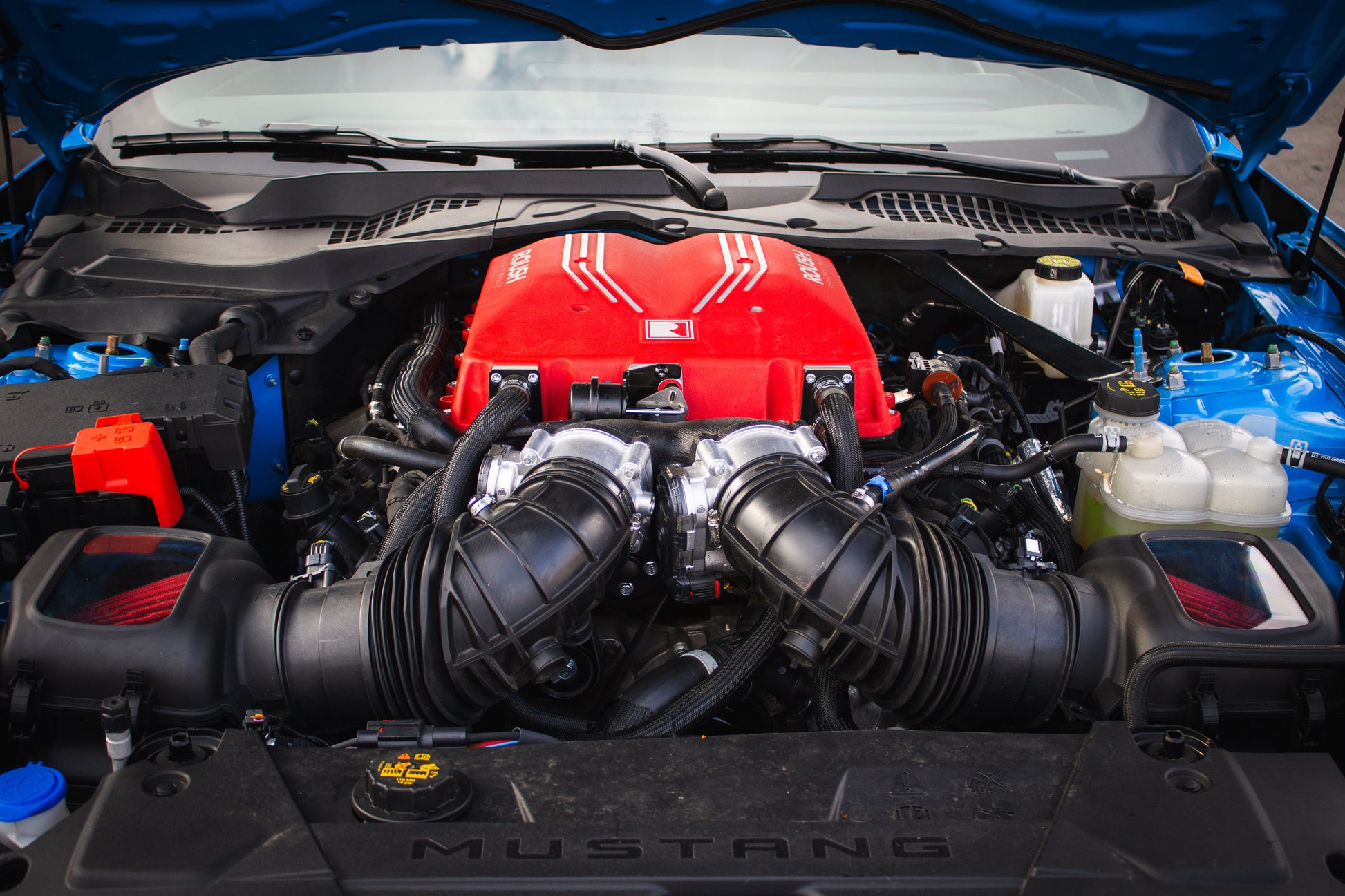 Roush 5.0L Supercharger Kit 810 HP for 2026 Ford Mustang 422350