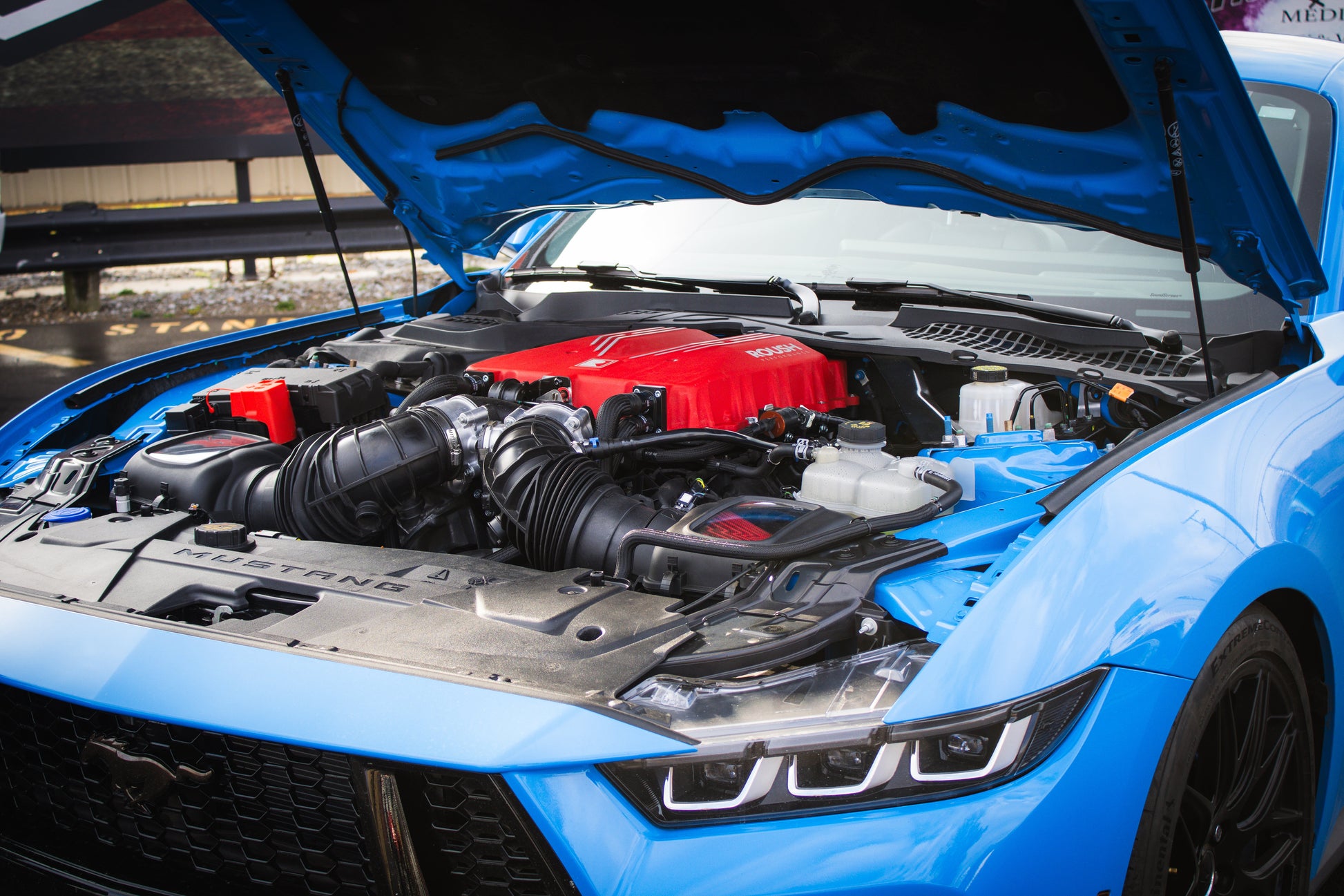 Roush 5.0L Supercharger Kit 810 HP for 2026 Ford Mustang 422350