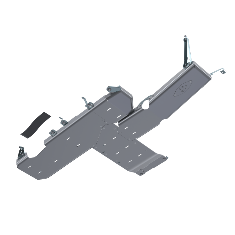 Artec Industries JL4167 Full Bellypan with Oil Door 3.6L Aluminum for 2021-2027 Jeep Wrangler JL 2-Door