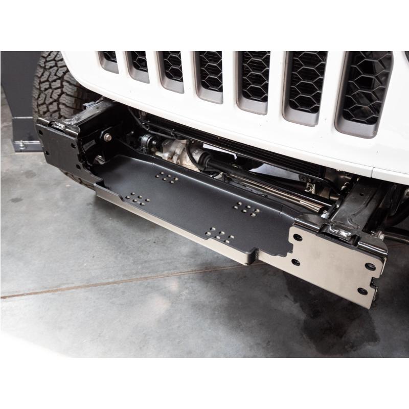 Artec Industries JL5611 Steel Bumper Winch Plate V3 for 2018-2027 Jeep Wrangler JL / Gladiator JT