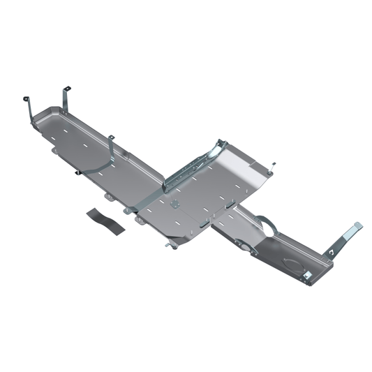 Artec Industries JT4155 Full Bellypan with Oil Door 3.6L Aluminum for 2020-2027 Jeep Gladiator JT