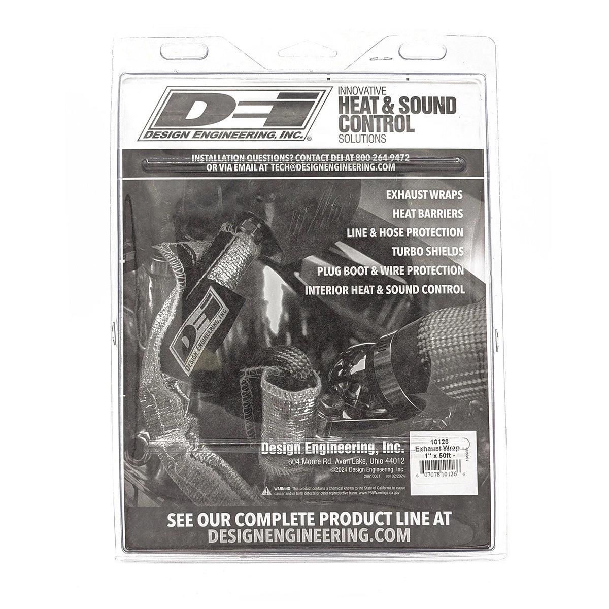 DEI Exhaust Wrap 1in x 50ft - Titanium