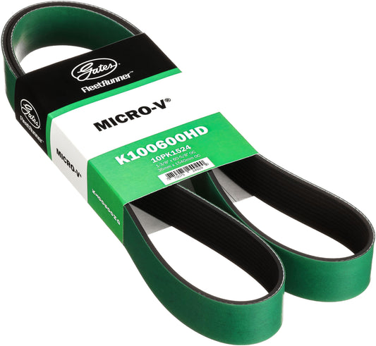 Gates K100600HD FleetRunner Micro-V Belt