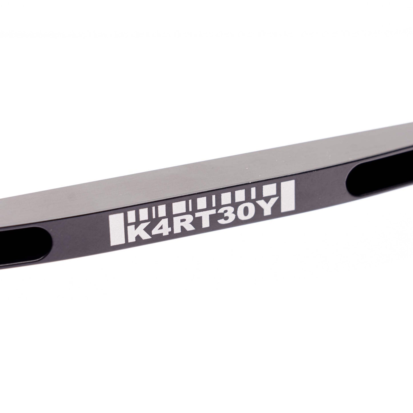 Kartboy Subaru Battery Tiedown - Black Anodized KB-100-BT