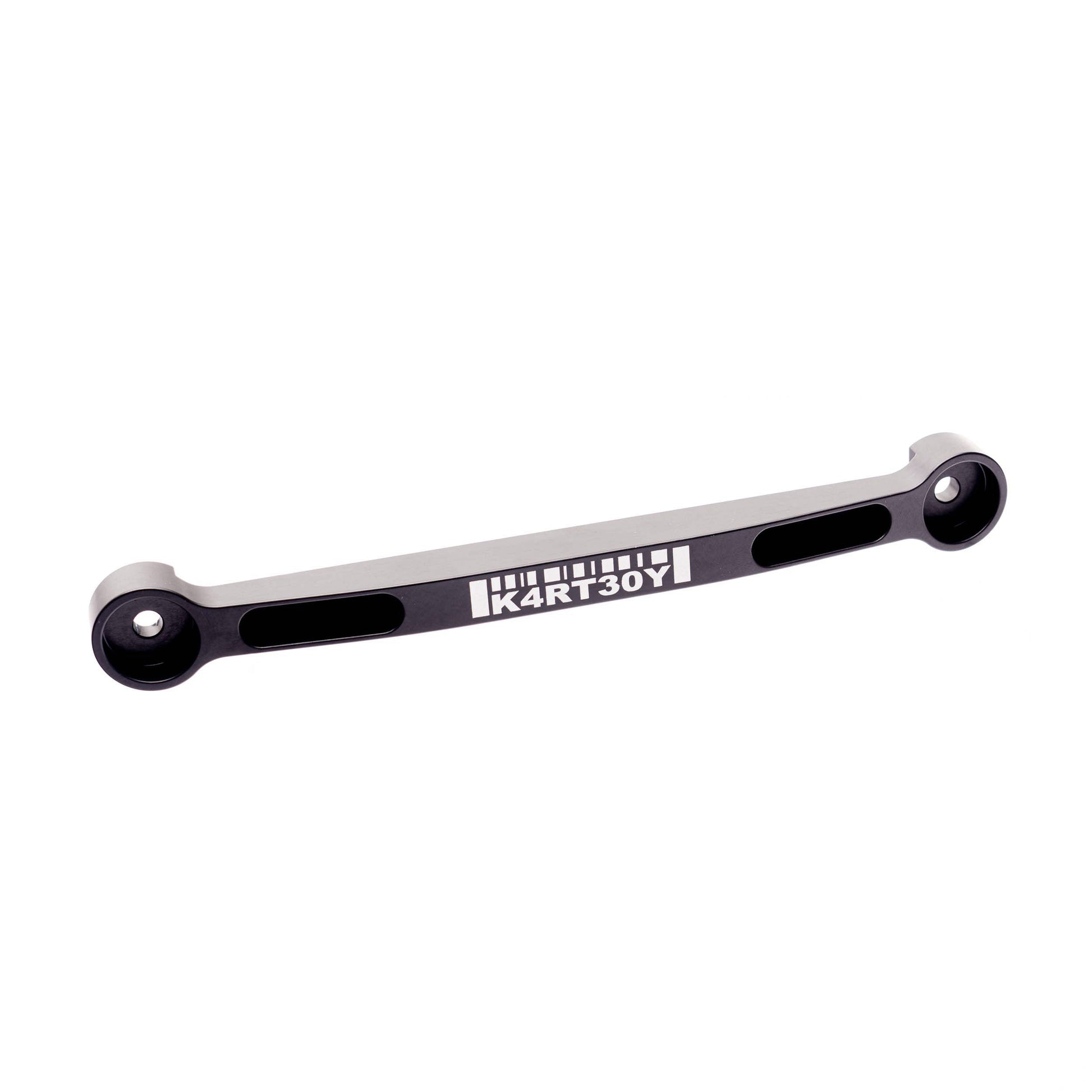 Kartboy Subaru Battery Tiedown - Black Anodized KB-100-BT