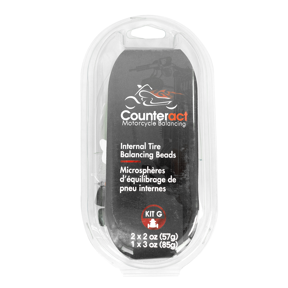 Counteract KIT G Motorcycle Balancing Bead DIY Kit (2) 2oz Bags / (1) 3oz Bag
