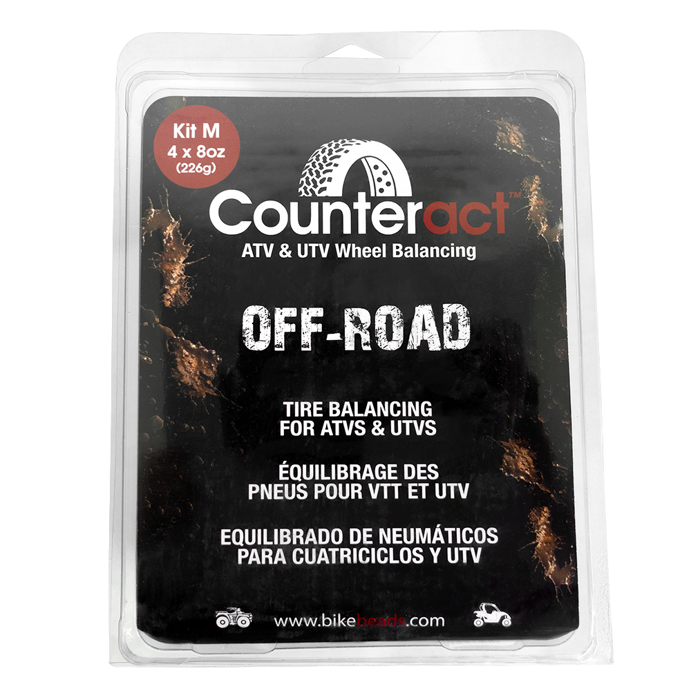 Counteract KIT M ATV/UTV Balancing Bead DIY Kit (4) 8oz Bags