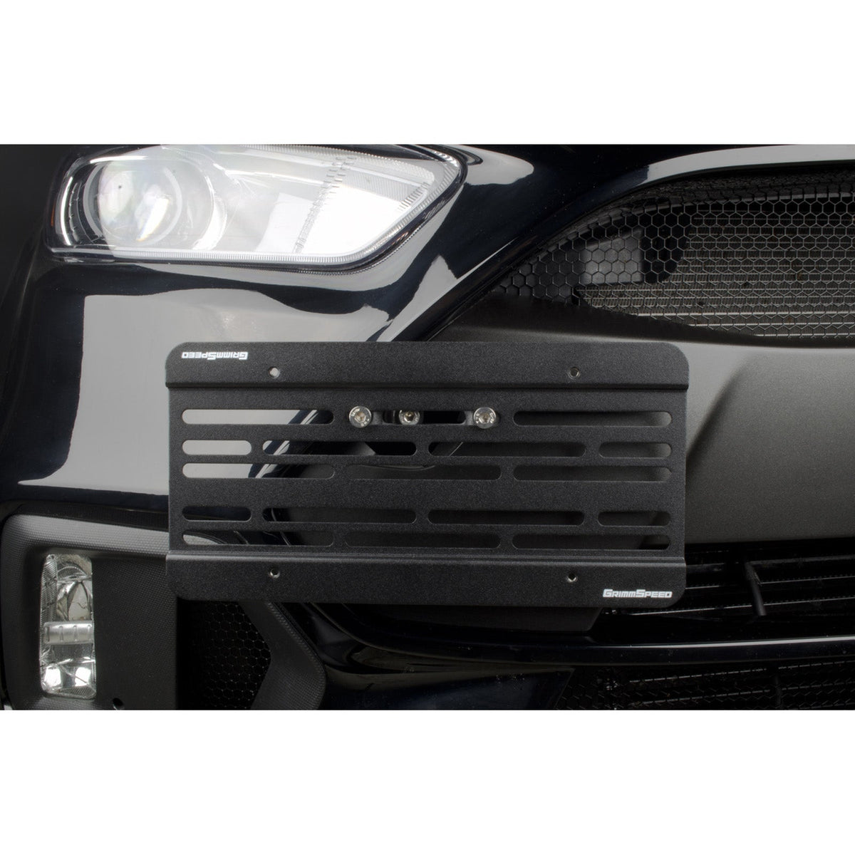 GrimmSpeed GRM094070 for 2016+ Ford Focus RS License Plate Relocation Kit