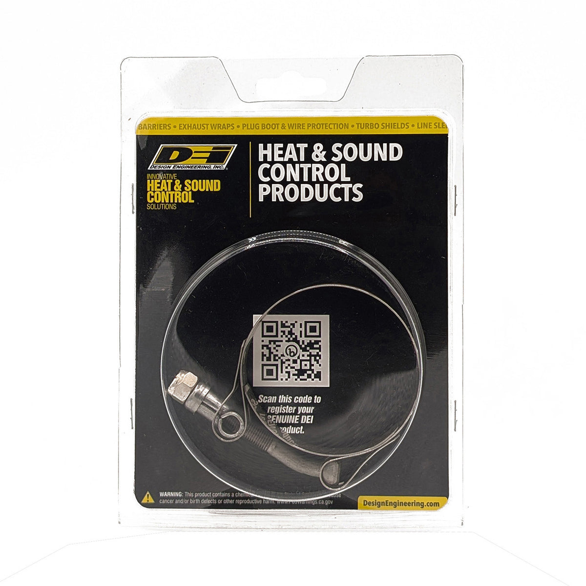 DEI Stainless Clamp 2.25in to 2.56in - Wide Band Clamp 1 per pack