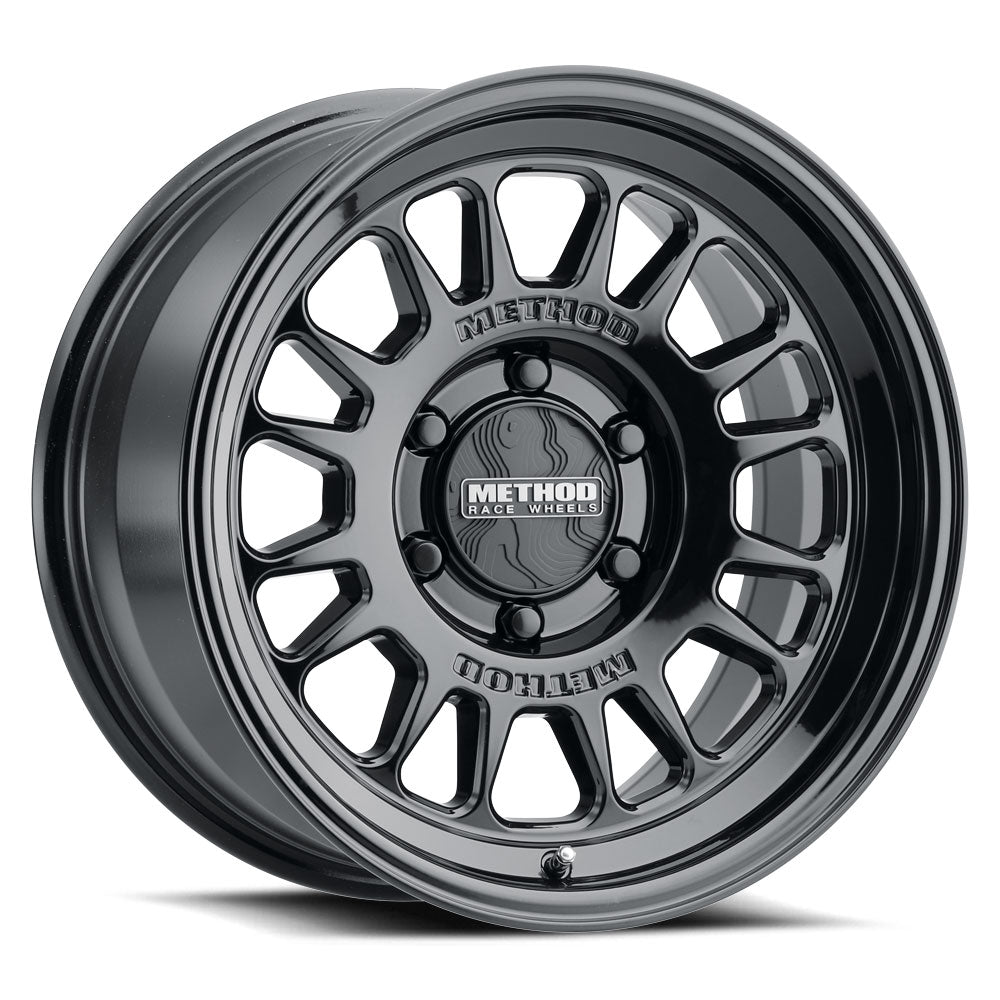 Method MR318 18x8.5 +35mm Offset 6x135 BP 87mm CB Gloss Black Wheel