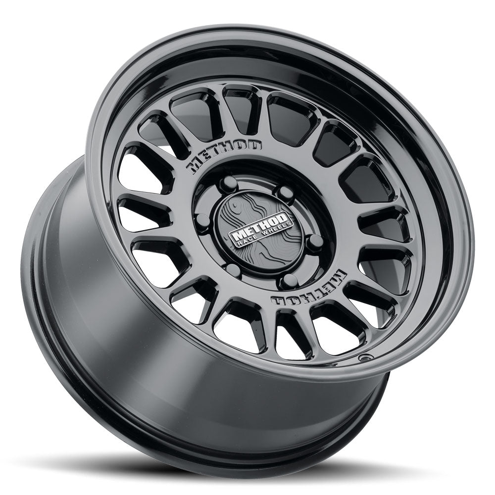 Method MR318 18x8.5 +35mm Offset 6x135 BP 87mm CB Gloss Black Wheel