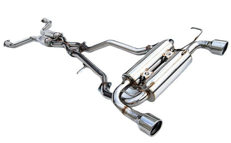 Invidia HS03IFXGIS 03-08 Infiniti FX35 03-05 FX45 Gemini Rolled S.S. tip Cat-back Exhaust