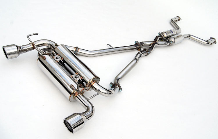 Invidia HS03IFXGIS 03-08 Infiniti FX35 03-05 FX45 Gemini Rolled S.S. tip Cat-back Exhaust