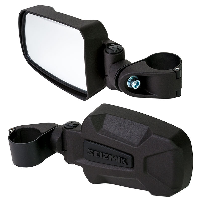 Seizmik 04+ Can Hon/Kub/Yam Pursuit Sideview Mirror - 2 in. Clamp Pair 56-18072